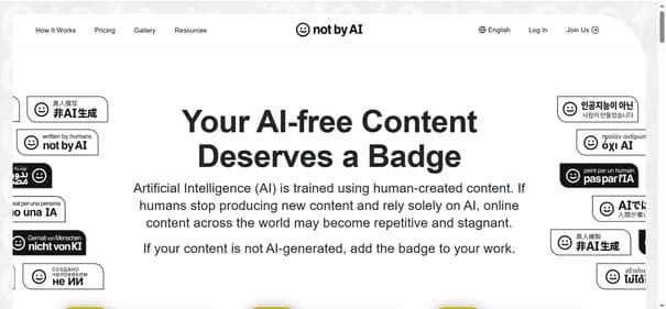 NotByAI - Tool thumbnail
