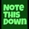 NoteThisDown icon