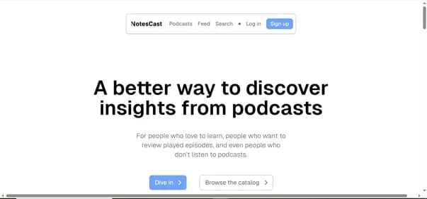 NotesCast - Tool thumbnail