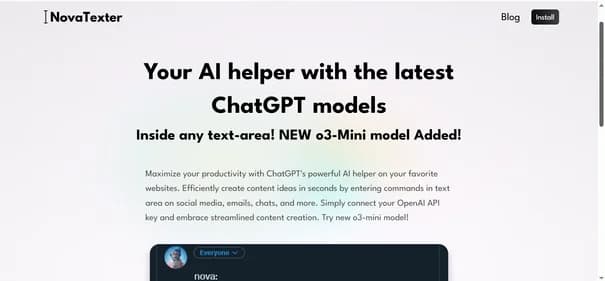 Novatexter - Tool thumbnail