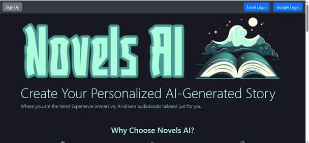 Novels AI - Tool thumbnail