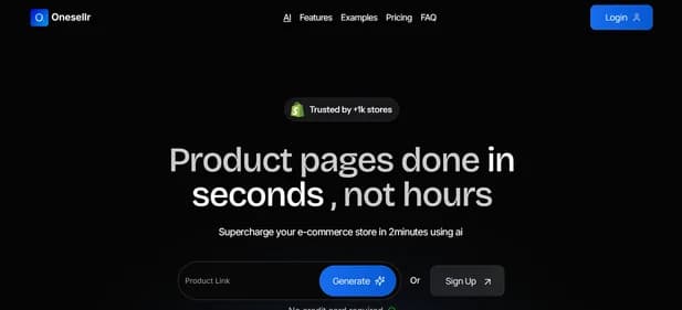 OneSellr - Tool thumbnail