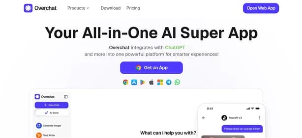 Overchat AI Writer - Tool thumbnail