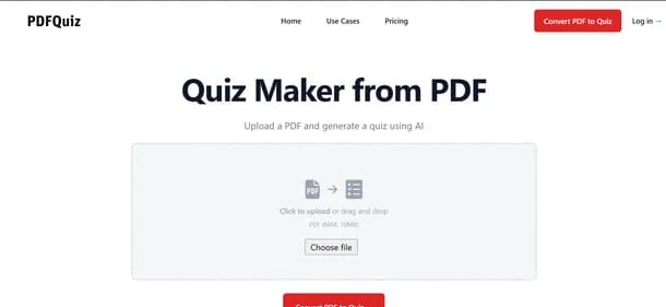PDF2Quiz