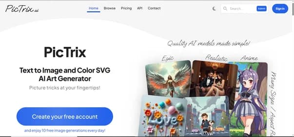 Pictrix AI - Tool thumbnail