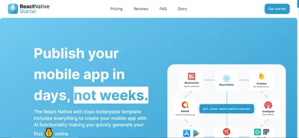 React Native Starter AI - Tool thumbnail