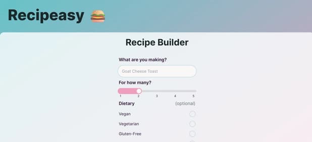 Recipeasy - Tool thumbnail
