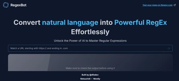 RegexBot