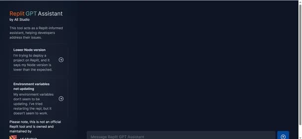 Replit GPT Assistant - Tool thumbnail