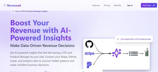 Revenowl AI - Tool thumbnail