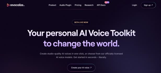 Revocalize AI - Tool thumbnail