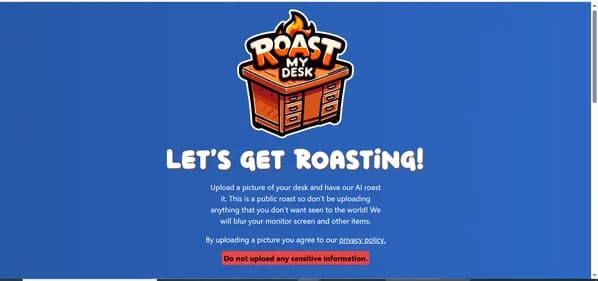 Roast My Desk - Tool thumbnail