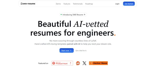 SWE Resume thumbnail