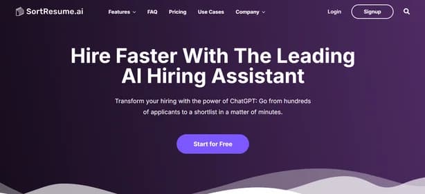 SortResume AI