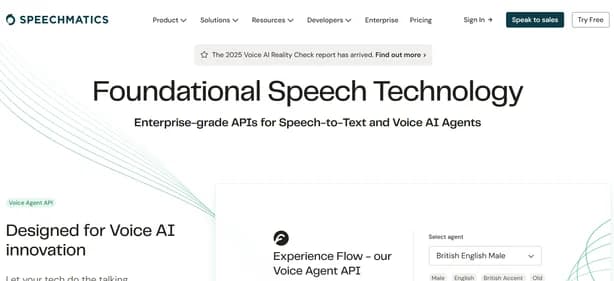 Speechmatics - Tool thumbnail