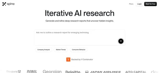 Spine AI Review - Tool thumbnail