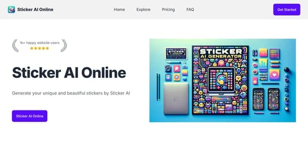 Sticker AI Online - Tool thumbnail