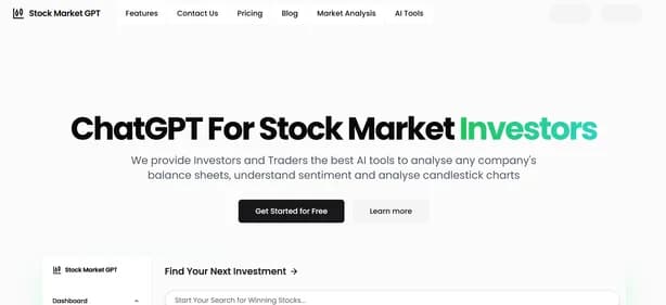 StockMarketGPT - Tool thumbnail