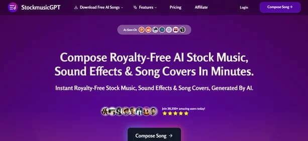 StockMusicGPT - Tool thumbnail