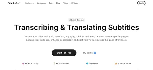 SubtitleGen