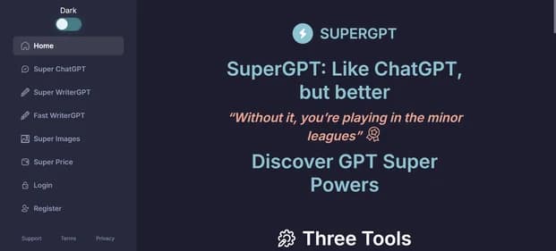 SuperGPT - Tool thumbnail