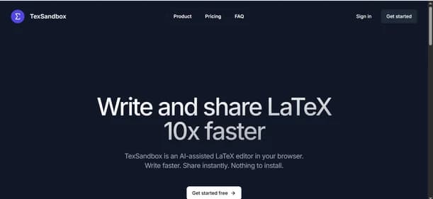 TexSandbox - Tool thumbnail