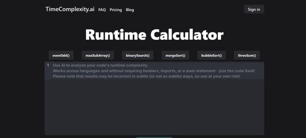 TimeComplexity - Tool thumbnail