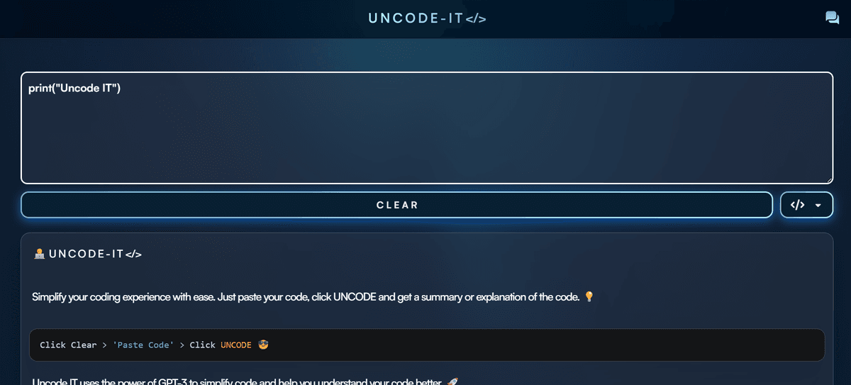 Uncode It - Tool thumbnail