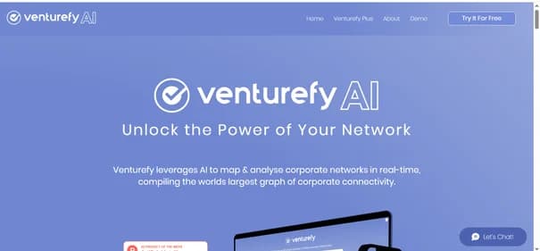 Venturefy AI - Tool thumbnail