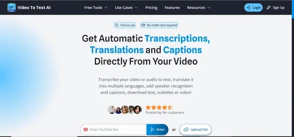VideoToTextAI - Tool thumbnail