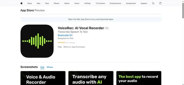 VoiceRec AI thumbnail
