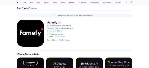 Famefy - Tool thumbnail