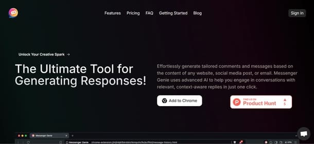 Messenger Genie - Tool thumbnail