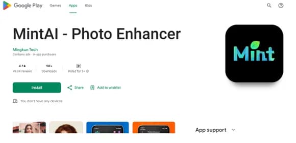 Mint AI - Tool thumbnail