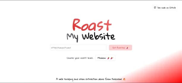 Roast My Website AI - Tool thumbnail
