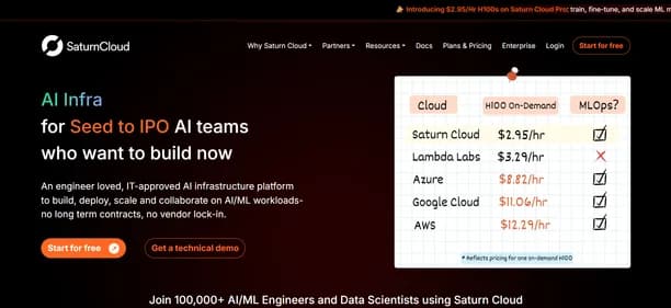 Saturn Cloud - Tool thumbnail