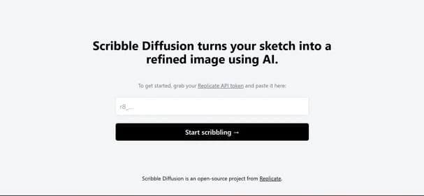 Scribble Diffusion