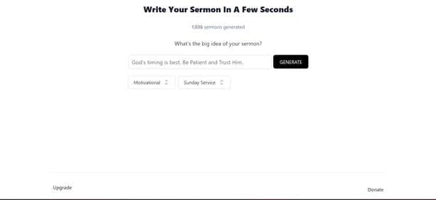 SermonGPT - Tool thumbnail