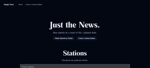 SimplyNews AI - Tool thumbnail