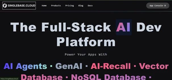 Singlebase Cloud - Tool thumbnail