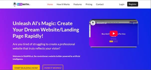 SiteWith AI - Tool thumbnail