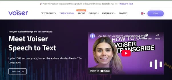 Voiser Speech-to-Text - Tool thumbnail