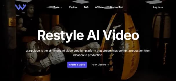 WarpVideo AI - Tool thumbnail