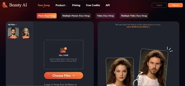Beauty AI Face Swap - Tool thumbnail