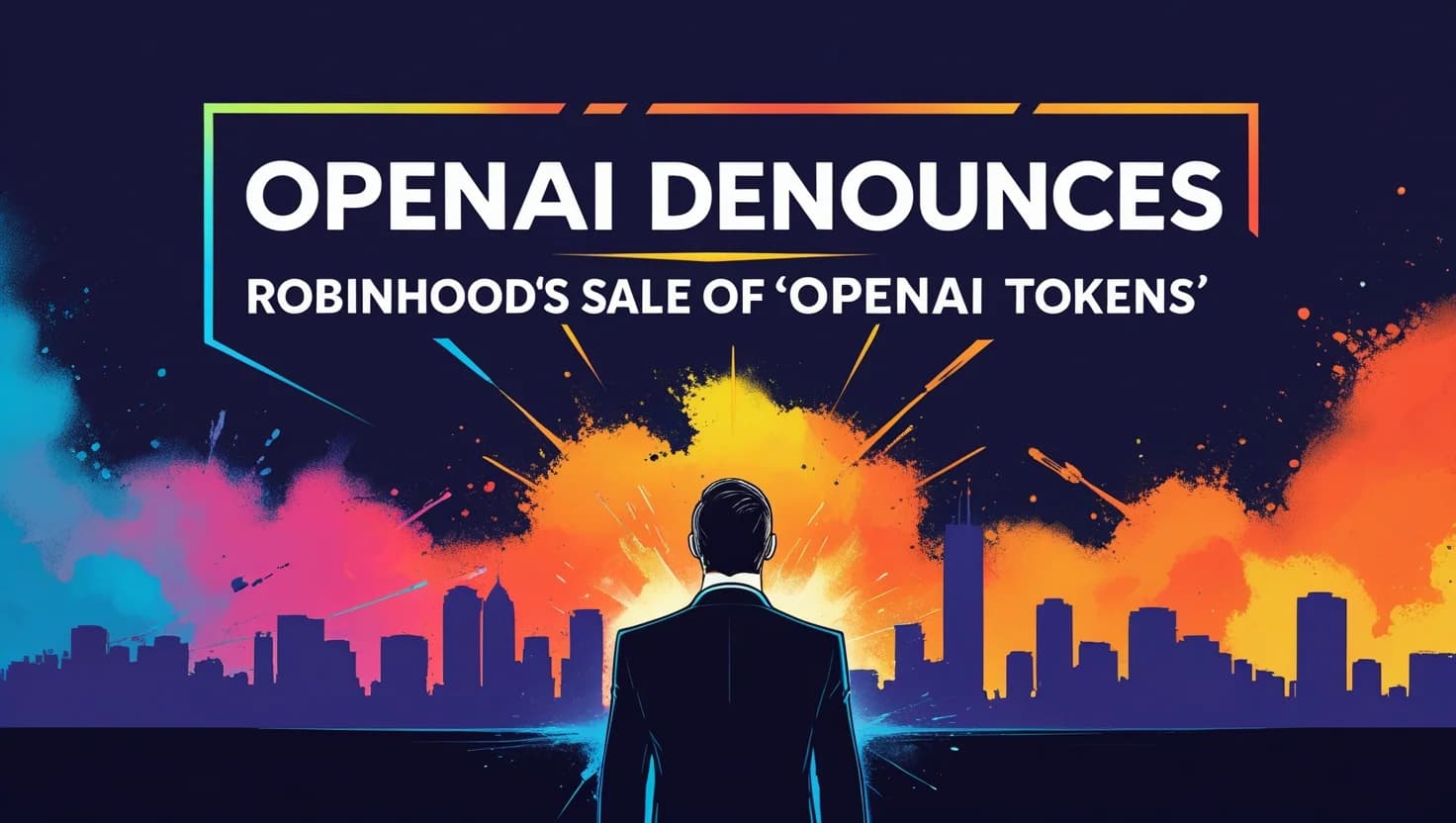 OpenAI Denounces Robinhood’s Sale of “OpenAI Tokens”