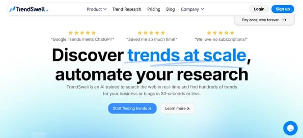 Trendswell AI - Tool thumbnail