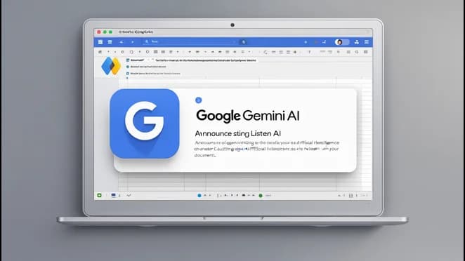 Google Docs now lets you listen with Gemini AI