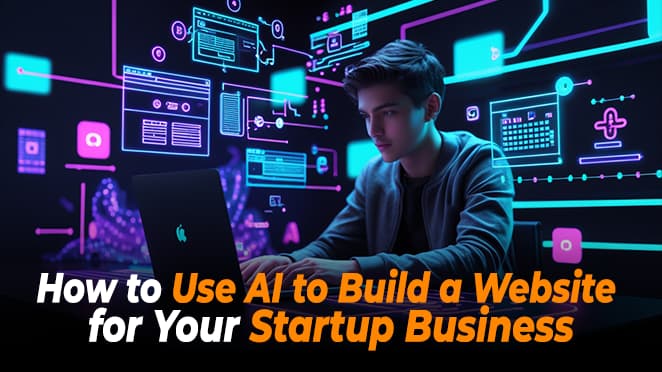 How to Use AI to Build a Website for Your Startup Business