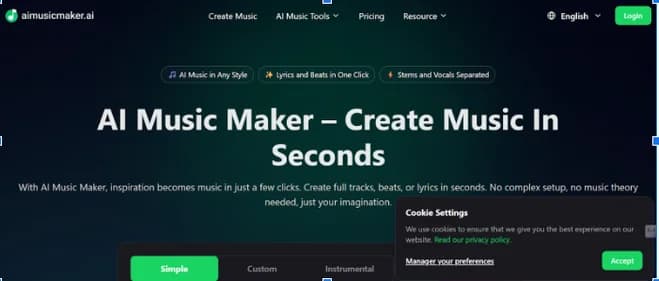 Aimusicmaker - Tool thumbnail