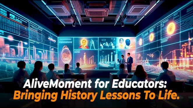 AliveMoment for Educators: Bringing History Lessons To Life